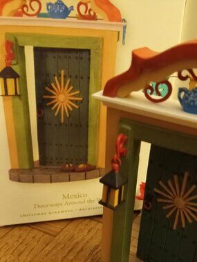 Hallmark Doorways Around the World Mexico Christmas Ornament  2008